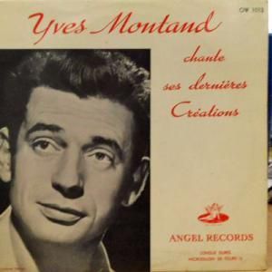 YVES MONTAND / Chante...: モンタンは歌う 第 3 集(10