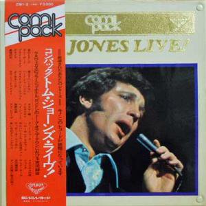 TOM JONES / Live! Com Pack(LP) - レコード買取＆販売のだるまや