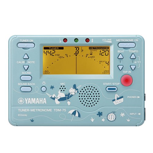 数量限定 ヤマハ チューナー＆メトローム TDM-75DD ドナルドダック