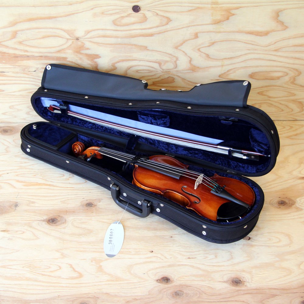 バイオリン　ケースセット　ヴァイオリン　修理済みバイオリンケース