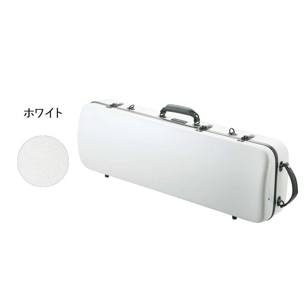Carbon Mac バイオリンケース CFV-1 ホワイト＋湿度調整剤＆弦楽器
