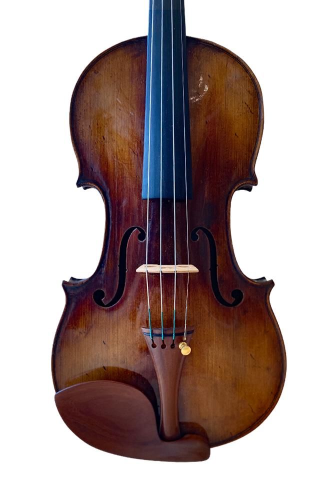 1/2バイオリン本体&弓&ケース&肩当て ふるさと納税 「SUZUKIオリジナル バイオリンケース 三角型