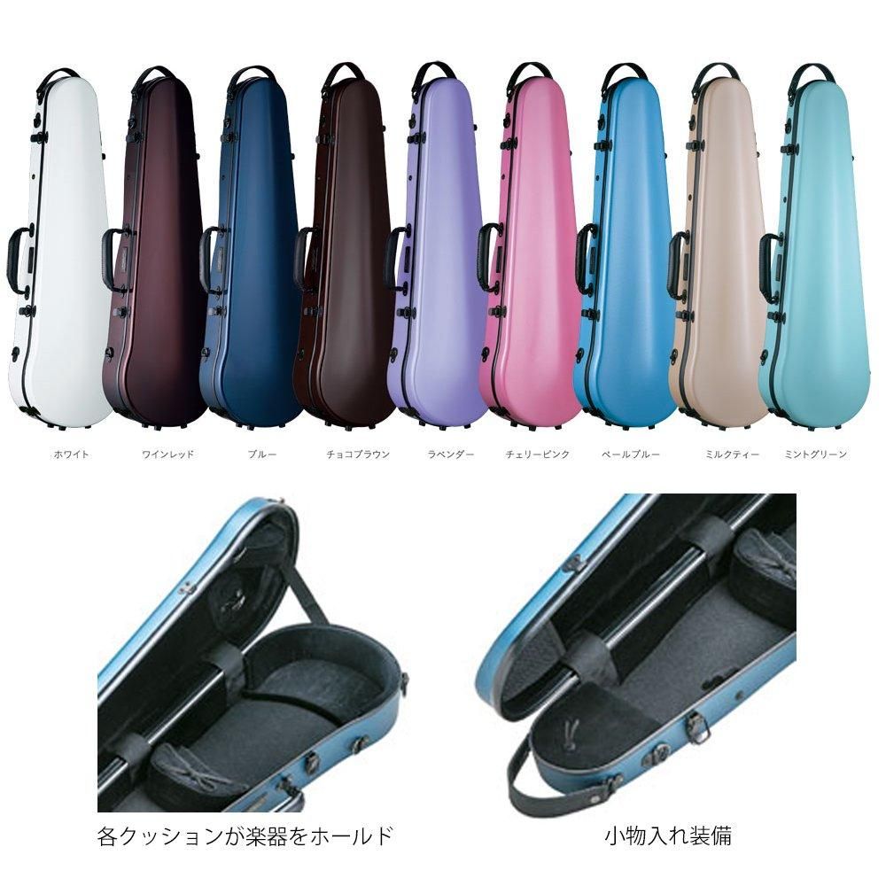 バイオリンケース カーボンマックCFV-2S サテンブルー Amazon | バイオリンケース カーボンマック CFV-2S サテン
