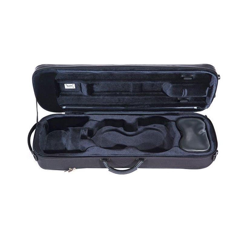 BAM バイオリンケース 黒 ストライプ デザイン　備品 BAM バイオリンケース 黒 ストライプ デザイン 備品 BAM