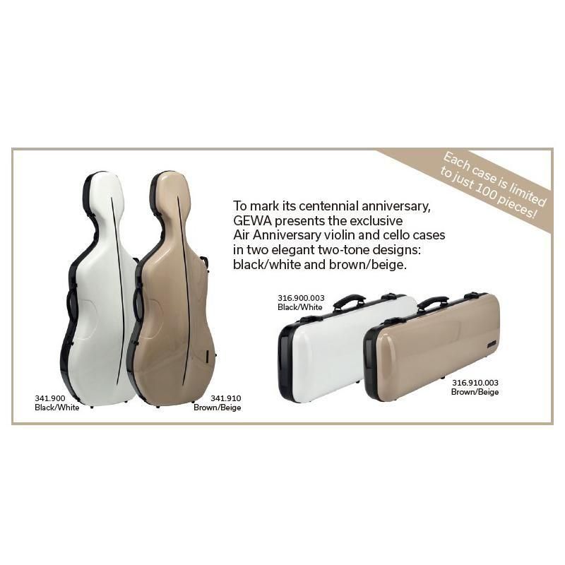 GEWA バイオリンケース ブラウン 4/4 GEWA バイオリンケース ブラウン