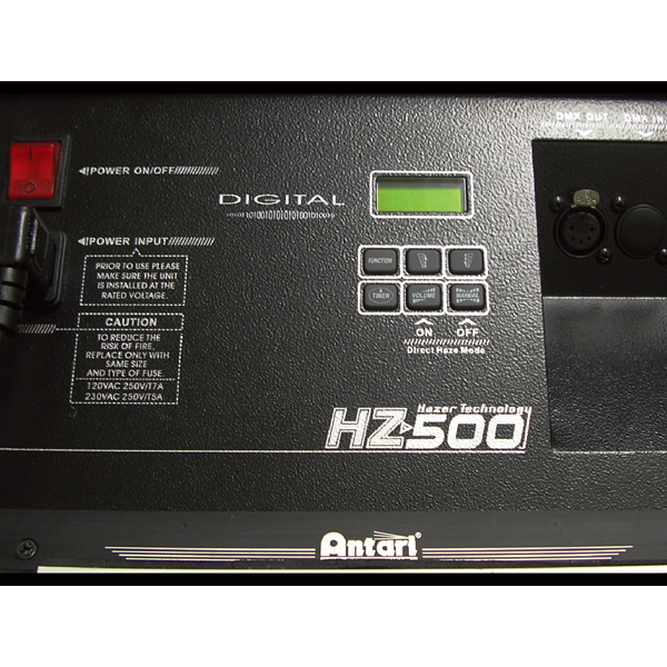 ANTARI(アンタリ)『HZ-500』ヘイズマシン ANTARI(アンタリ)『HZ-500』ヘイズマシン