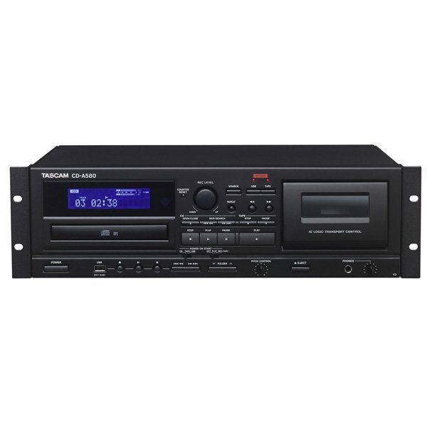 TASCAM『CD-A580 V2』業務用CDプレーヤー