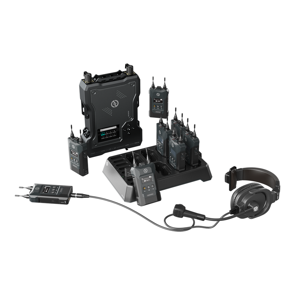 ڼȯHollyLand  Solidcom M1 -4 Beltpack Package / 8 Beltpack Package