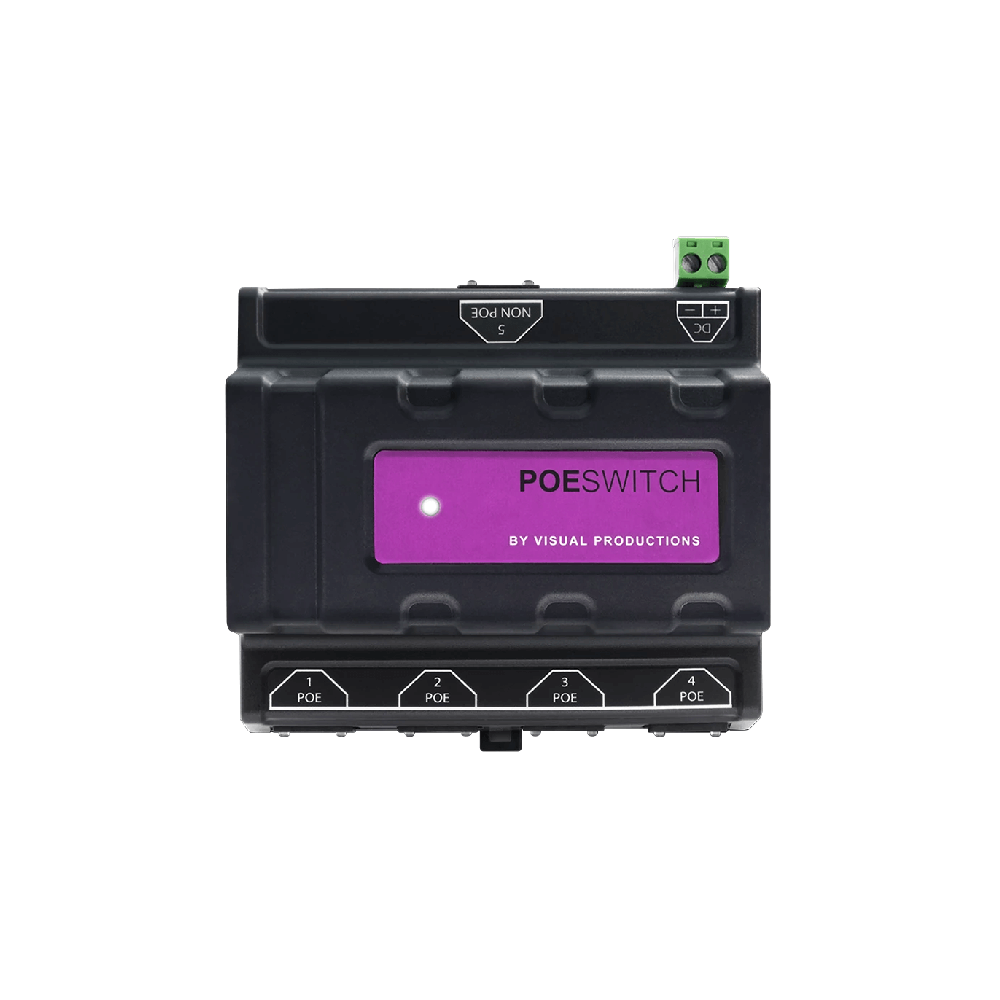 VISUAL PRODUCTIONS POE SWITCH