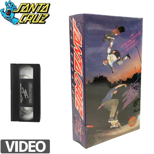 SANTA CRUZ サンタクルーズ スケートボード ビデオ A REASON FOR LIVING VIDEO VHS ビデオカセット NO2