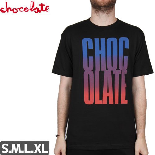 ڥ祳졼 CHOCOLATE TġBIG CHOCOLATE FADE TEE NO143