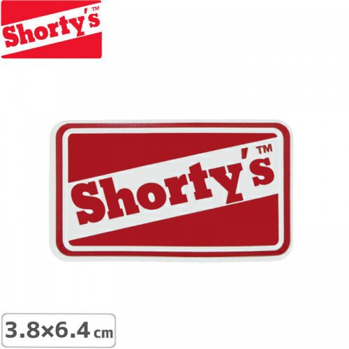 【ショーティーズ SHORTYS ステッカー】LOGO STICKER【3.8cm x 6.4cm】NO15