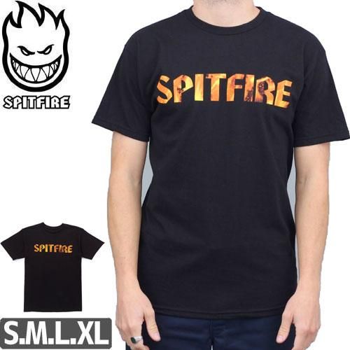 スピットファイヤ ロゴTシャツ 古着 スケーター Mサイズ　ストリート SPIT FIRE スピットファイア Tシャツ 半袖 カットソー