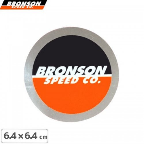 BRONSON ֥󥽥 ܡ ƥåSPOT LOGO6.4cm x 6.4cmNO1