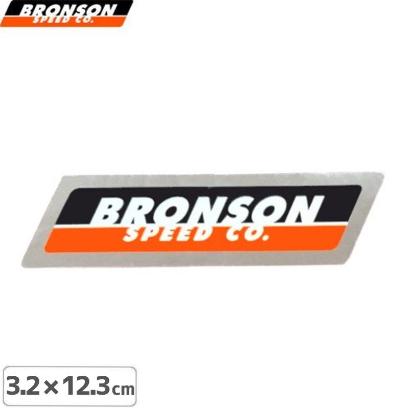 BRONSON ֥󥽥 ܡ ƥåSTRIP LOGO3.2cm x 12.3cmNO2