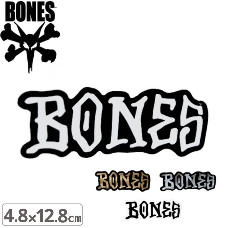 ڥܡ BONES ܡ ƥåLOGO4ۡ4.8cm x 12.8cmNO48