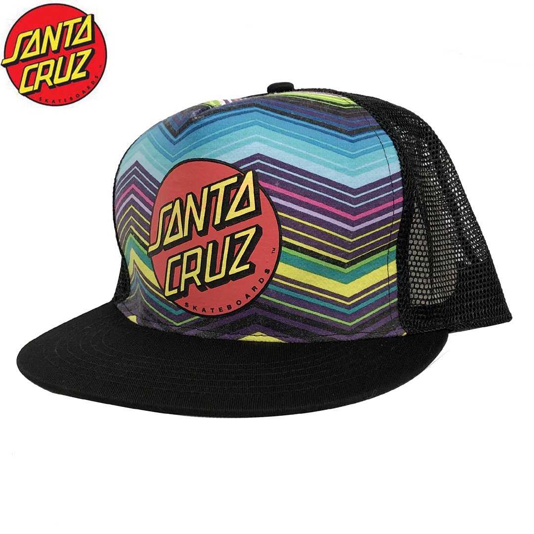 サンタクルーズ SANTA CRUZ キャップ CLASSIC DOT TRUCKER MULTI