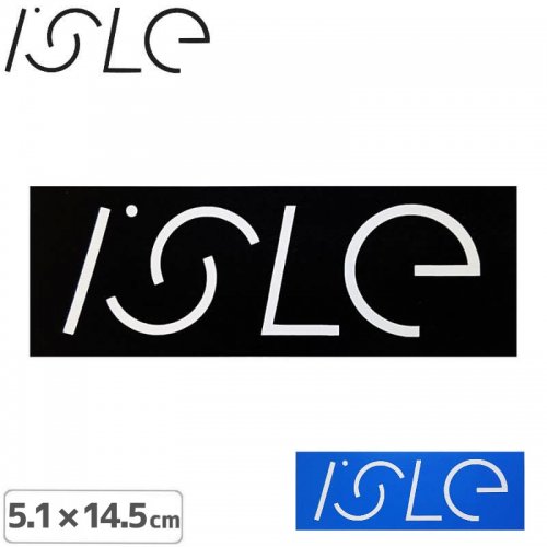 ISLE  ܡ ƥåISLE LOGO STICKER2ۡ5.1cm14.5cmNO1