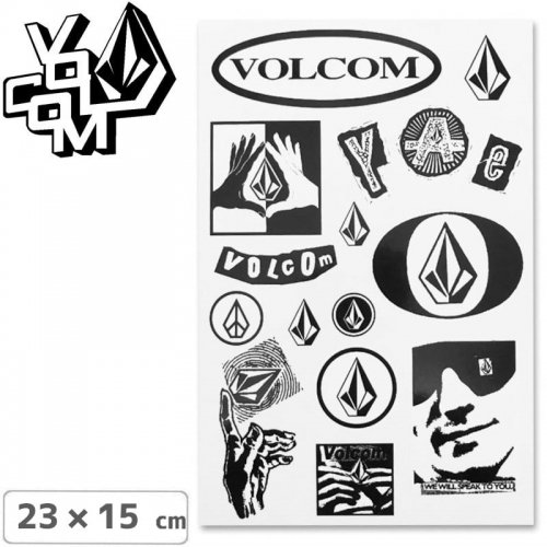 ڥܥ륳 VOLCOM ƥåSTICKER SHEET23cm x 15cmNO327