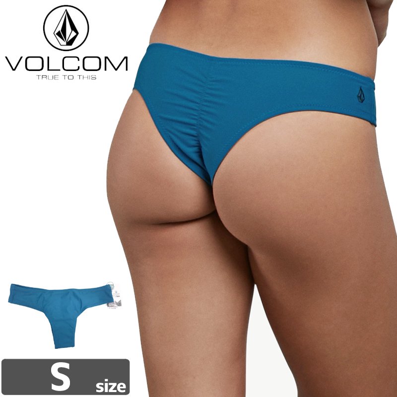 VOLCOM WOMENS ボルコム レディース 水着 SIMPLY SOLID CHEEKY BOTTOMS