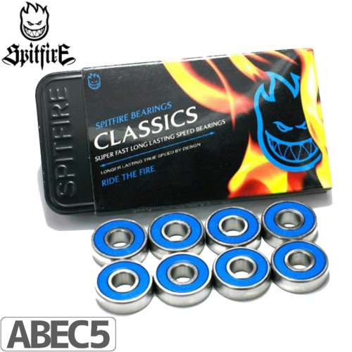 【SPIT FIRE スピットファイヤー ベアリング】CLASSIC BLUE BEARINGS【ABEC5】NO1