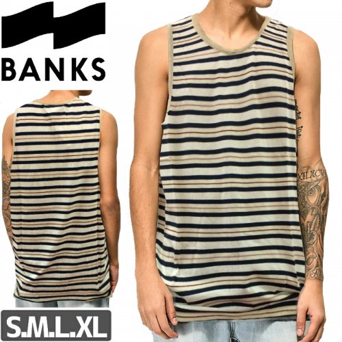 Banks Journal バンクス サーフ Tシャツ タンクトップ Rincon Tanks Bone No6