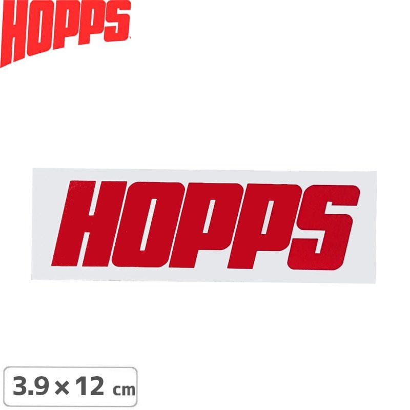 HOPPS ۥåץ ƥåHOPPS LOGO3.9cm x 12cmNO1