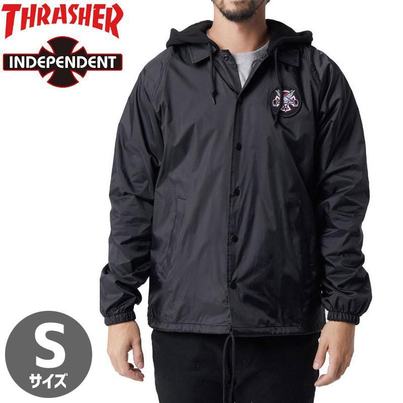 インディペンデント スケボー ジャケット THRASHER PENTAGRAM CROSS