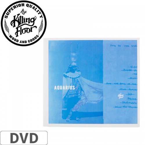 【THE KILLING FLOOR キリング フロアー スケボー 映像作品】AQUARIUS DVD NO1