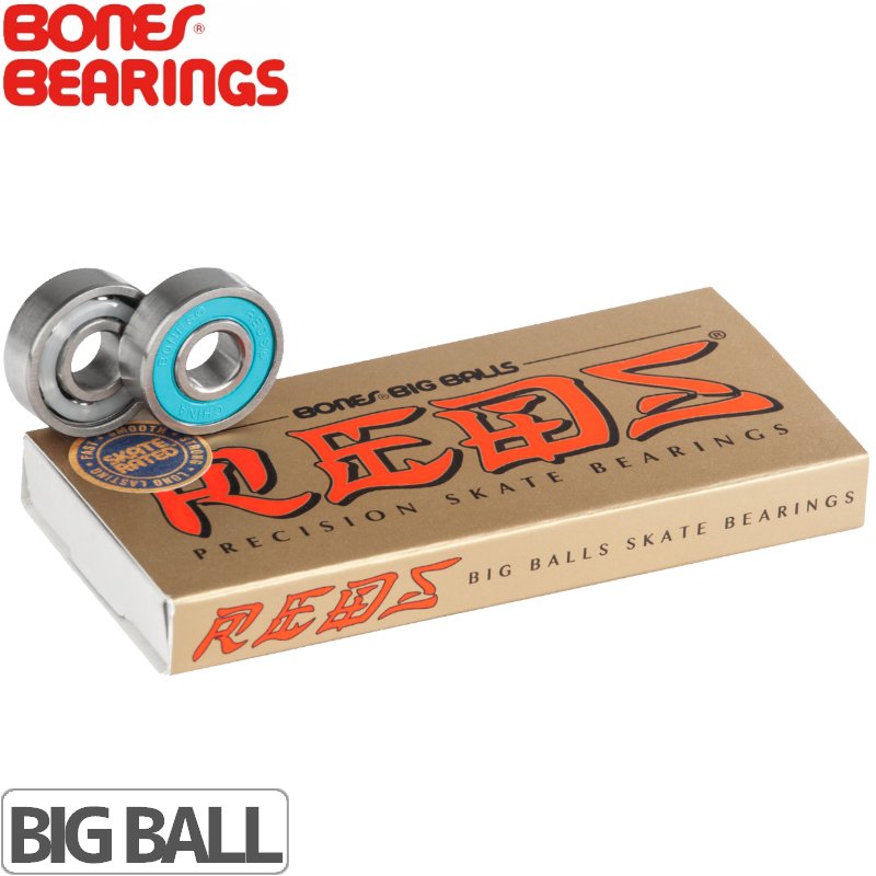 ボーンズ BONES BEARINGS スケボー ベアリング REDS 608 BIG BALL BEARING NO10