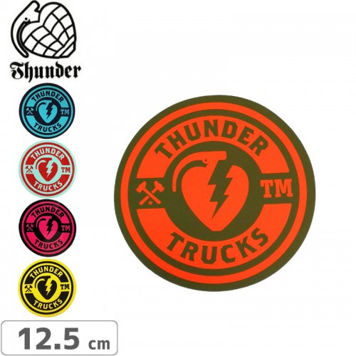 ڥȥå THUNDER ܡ ƥåCircle Sticker12.5cm12.5cmNO49