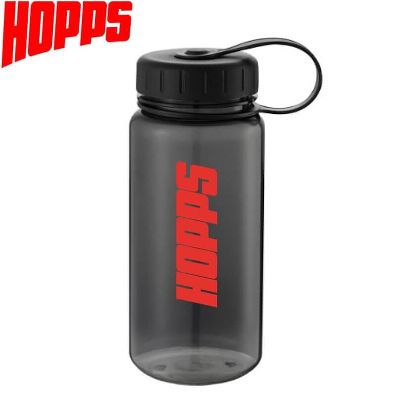 スケボー 水筒 ストリート Hopps ホップス Bpa Free Water Bottle 18oz クリアブラック No1