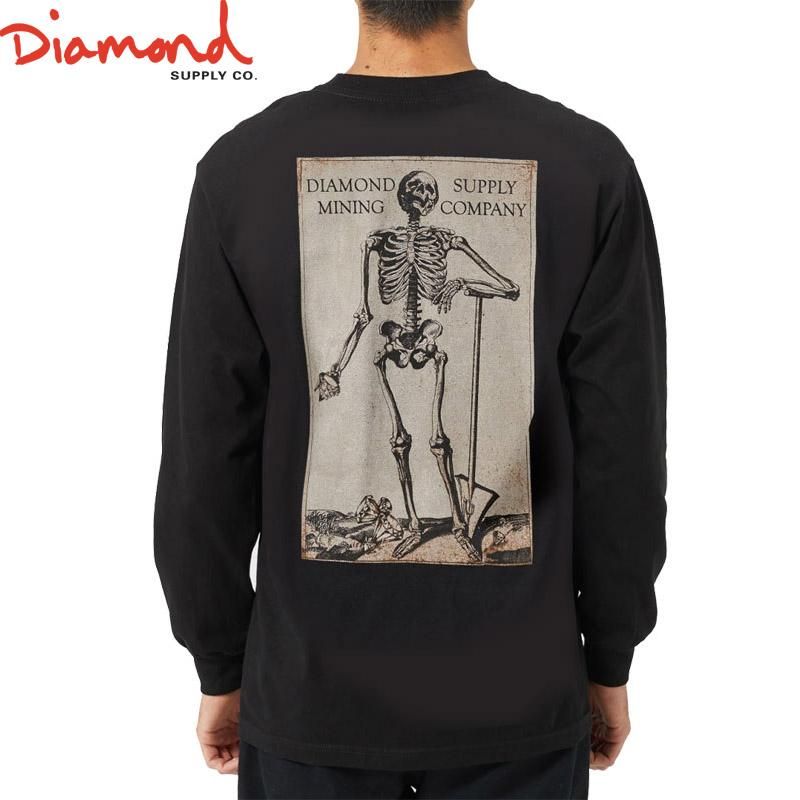Diamond Supply Co ダイアモンド ロングtシャツ Mining L S Tee No5 Diamond Supply Co ダイアモンド ロングtシャツ Mining L S Tee No5