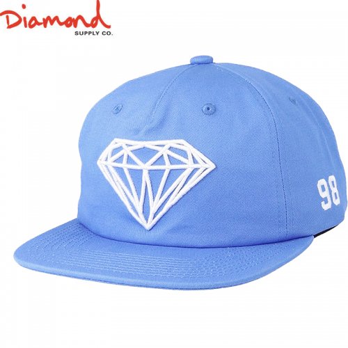 【DIAMOND SUPPLY ダイアモンドサプライ キャップ】BRILLIANT SNAPBACK SU18【ブルー】NO94