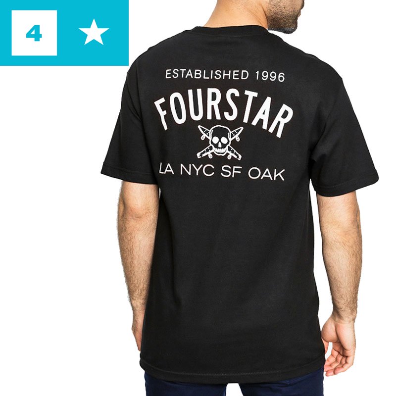 フォースター FOURSTAR スケボー Tシャツ CLASSIC TEE NO180