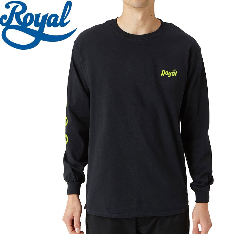 ロイヤル ROYAL TRUCKS スケボー ロンT OPEN L/S TEE NO4