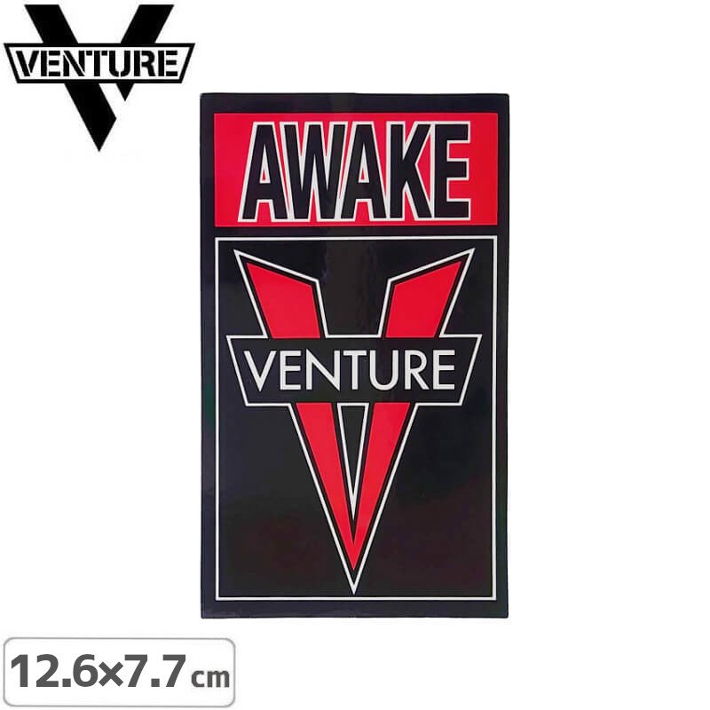 ڥ٥㡼 VENTURE ܡ ƥåOG AWAKE STICKER12.6cm x 7.7cmNO30