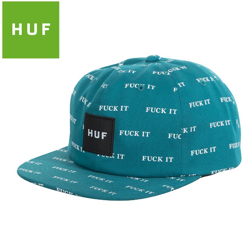 HUF ハフ キャップ CAP FUCK IT 6 PANEL HAT NO86