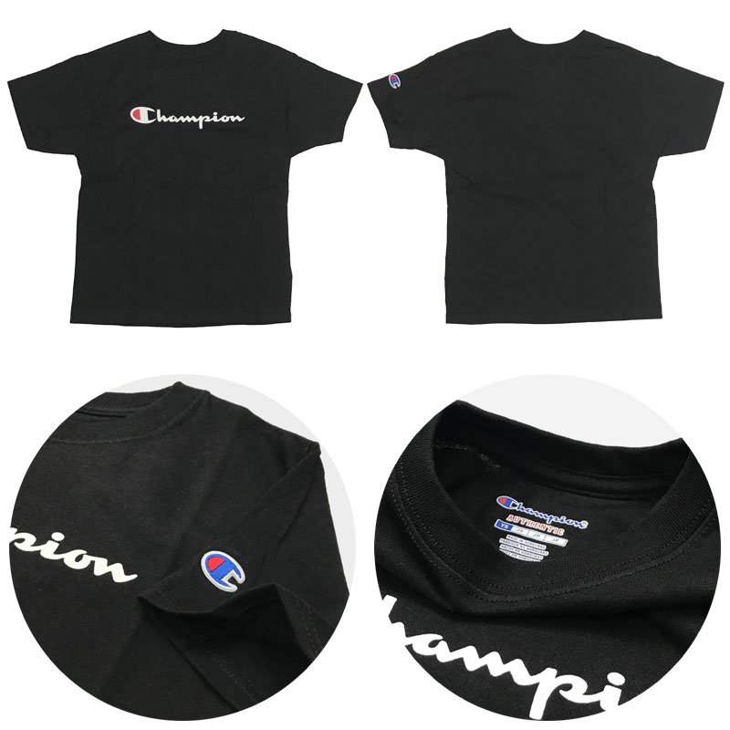 CHAMPION チャンピオン キッズ Tシャツ SCRIPT LOGO YOUTH TEE USA