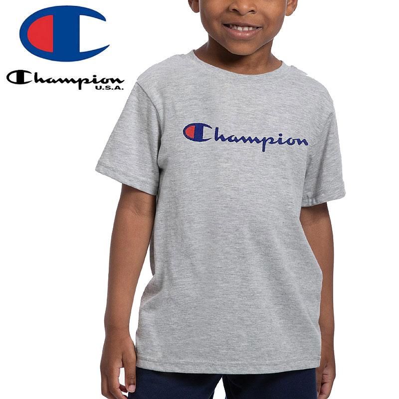 CHAMPION チャンピオン キッズ Tシャツ SCRIPT LOGO YOUTH TEE USA 