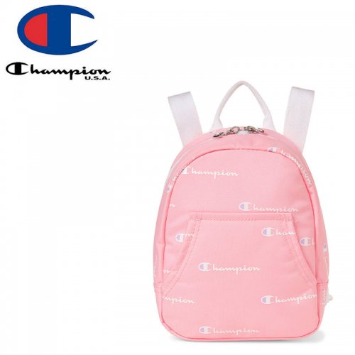 【CHAMPION チャンピオン バックパック ポーチ】YOUTH MINI CONVERTIBLE BACKPACK ガールズ ピンク NO24