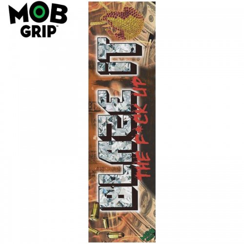 【モブグリップ MOB GRIP デッキテープ】HOT FIRE FOR HIRE BLAZE IT UP GRIPTAPE　9 x 33 NO116