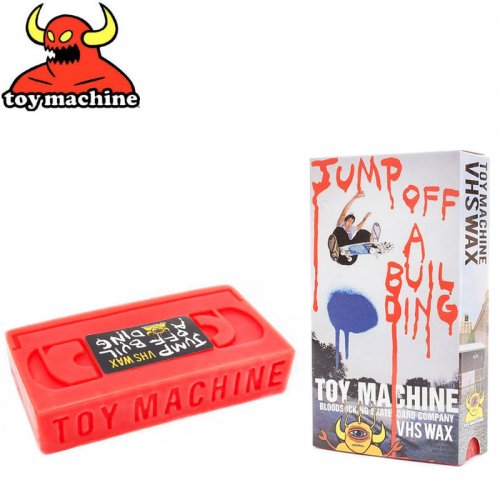 【トイマシーン TOY MACHINE スケボー ワックス】TOY MACHINE VHS WAX JUMP NO4