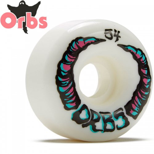 【オーブス ORBS スケボー ウィール】ORBS APPARATIONS フルラウンド 99A ホワイト【54mm】NO17