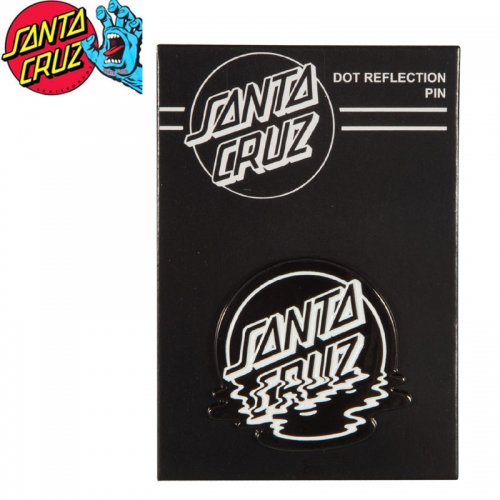 ڥ󥿥롼 SANTA CRUZ ԥХåDOT REFLECTION PIN 3.5cm x 3.5cm NO5
