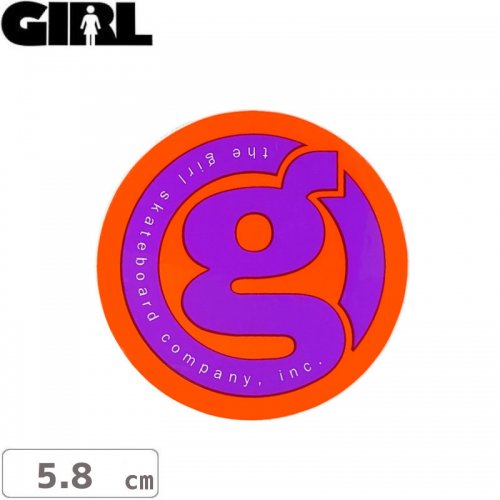 GIRL 륹ȥܡ STICKER ƥåG STICKER 5.8cm NO95