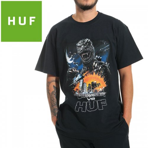 HUF ハフ スケボー Tシャツ 半袖 HUF Essentials Box Logo S/S TEE NO30