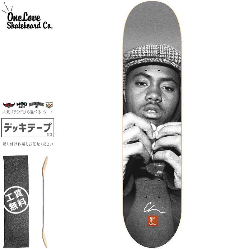 ONE LOVE ワンラブ スケボー デッキ CHI MODU ROLLING NAS DECK NO3