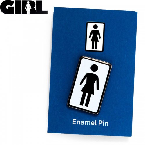 GIRL 륹ȥܡ ԥХåLOGO ENAMEL PIN NO8