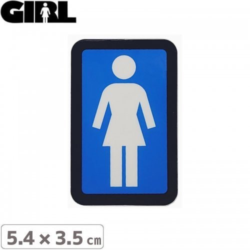 GIRL 륹ȥܡ STICKER ƥåBOX LOGO STICKER 5.4cm x 3.5cm NO120